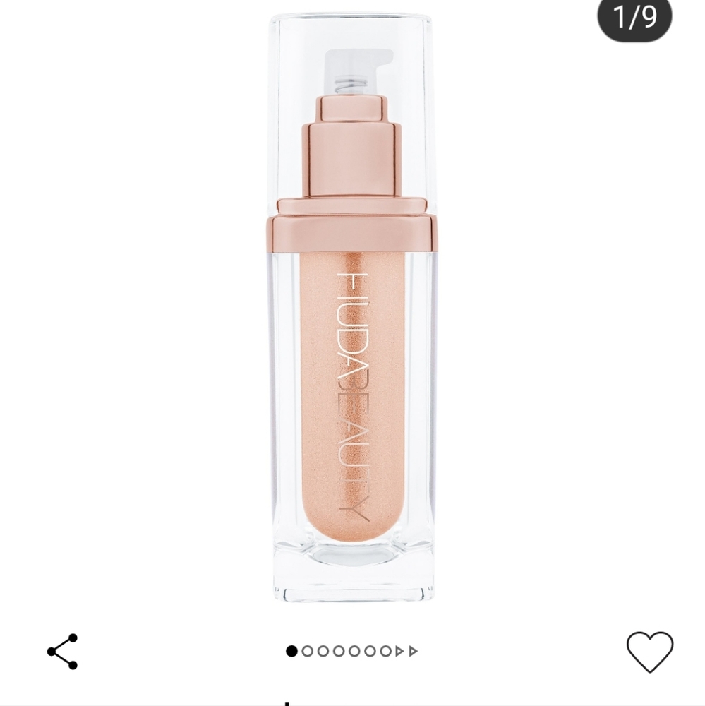 Huda Beauty All Over Highlighter in Luna (full size)